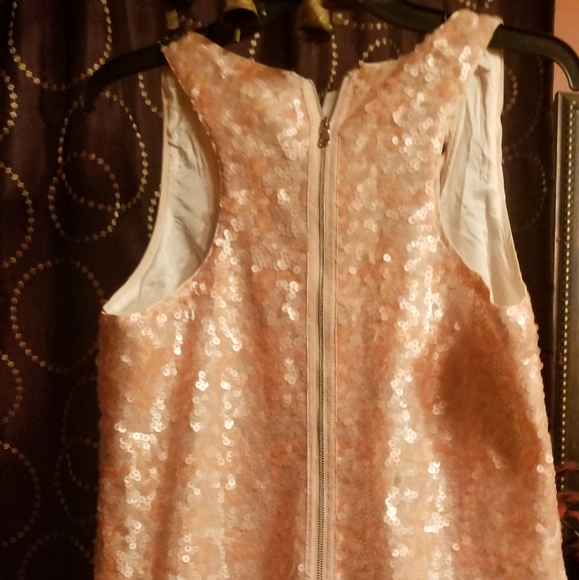 Peach Sequence Mini sz 8 - Picture 3 of 4